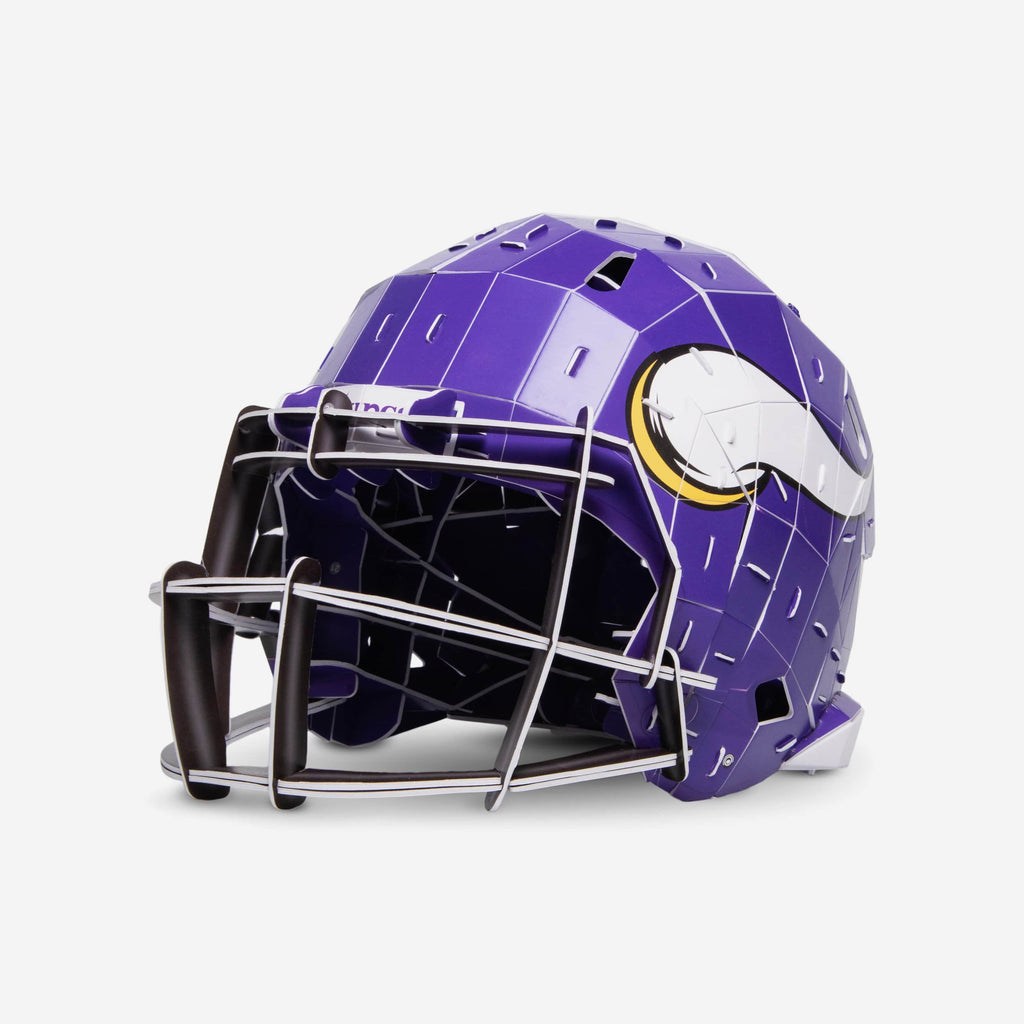 Minnesota Vikings NFL 3D BRXLZ Puzzle Helmet Set