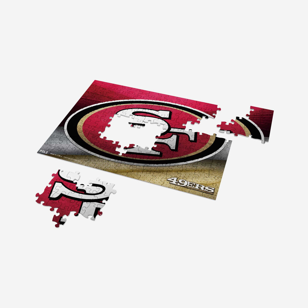 San Francisco 49ers NFL Logo Wood Jigsaw Puzzle PZLZ