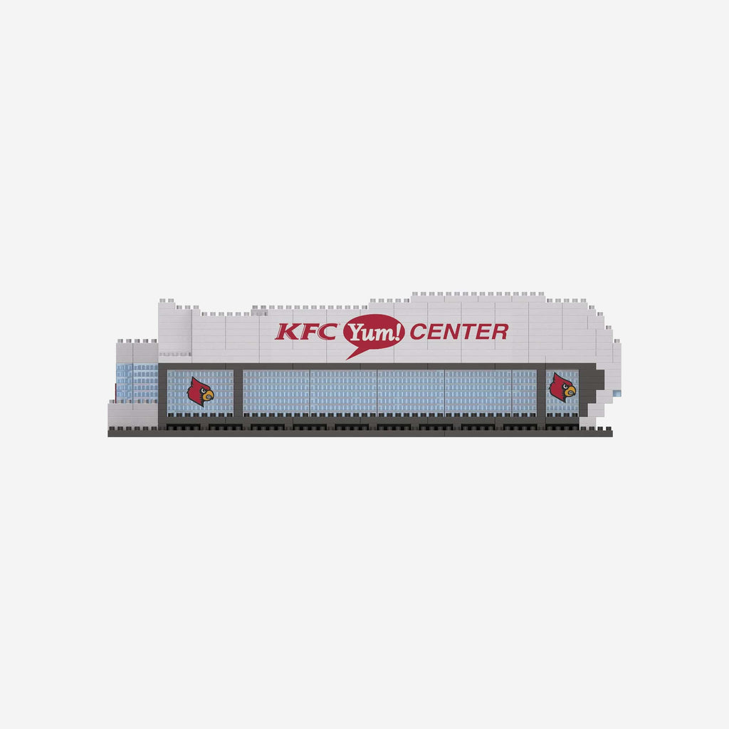  FOCO Louisville Cardinals NCAA BRXLZ Basketball Arena- KFC Yum  Center, 10.00 x 12.00 : Sports & Outdoors