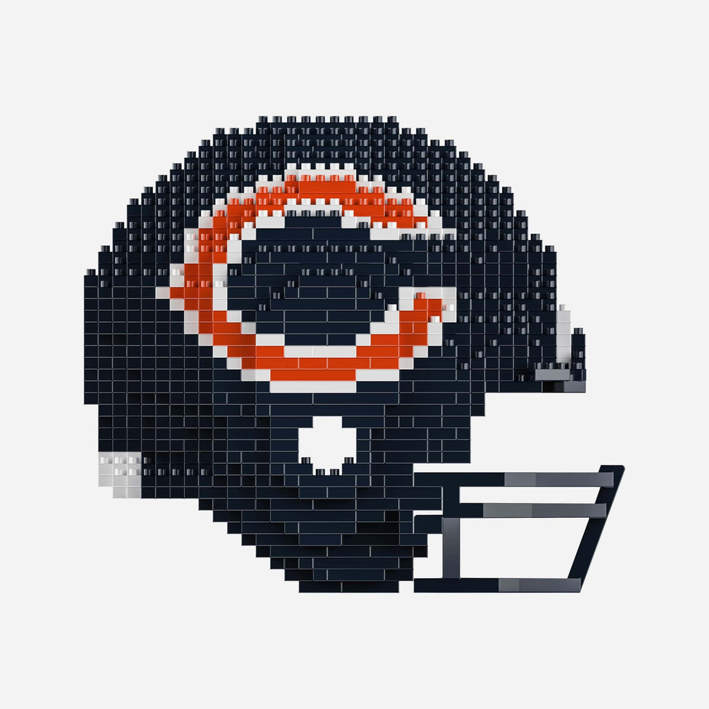 chicago bears lego helmet