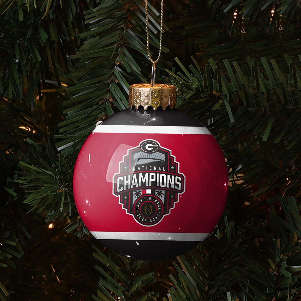 Personalized Baltimore Ravens 2022 Ball Christmas Ornament