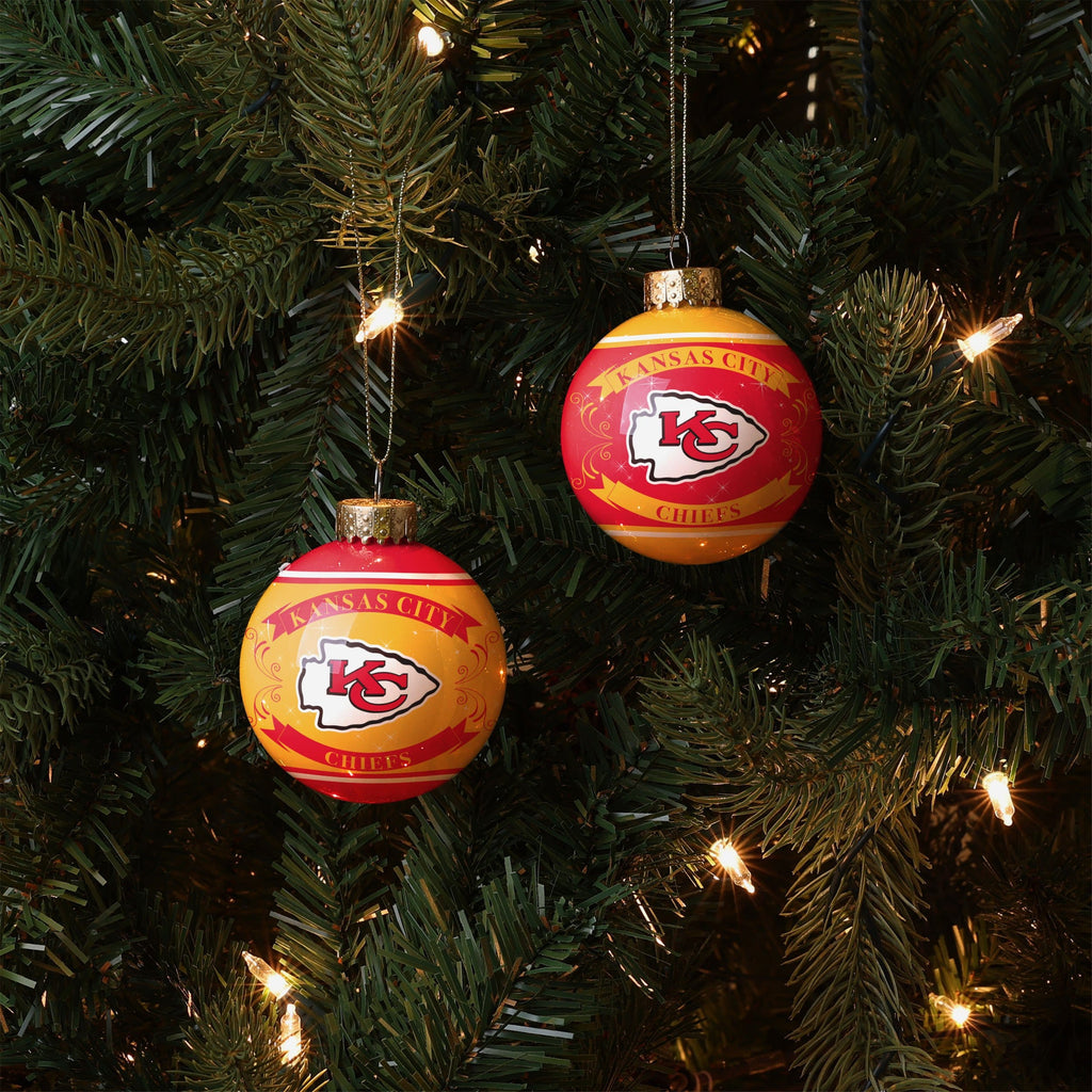 Kansas City Chiefs Tree With Hat Ornament