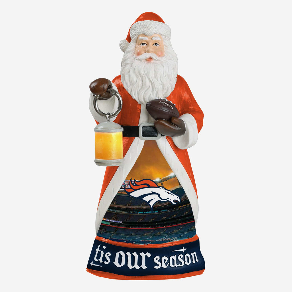 FOCO Denver Broncos Santa Hat! Team Color High Quality!