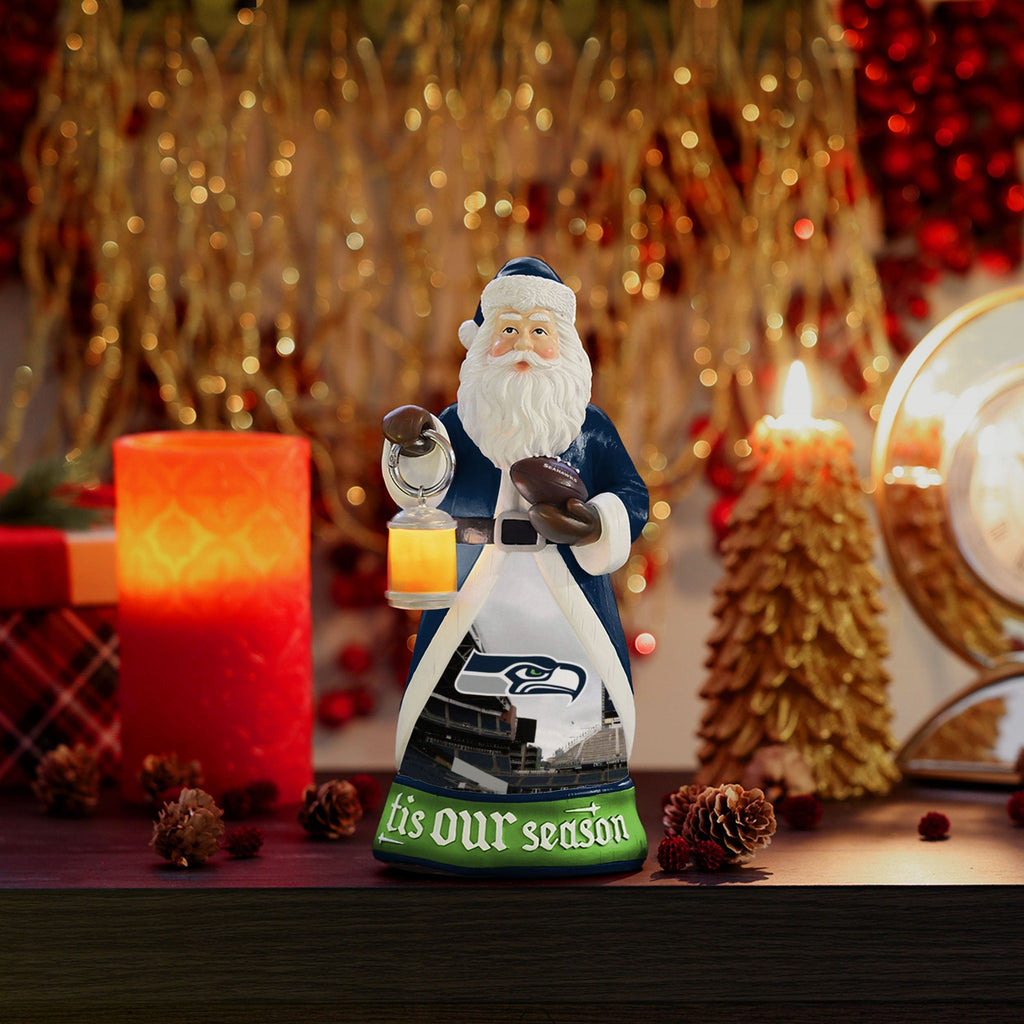 FOCO Seattle Seahawks Countdown Santa Sign