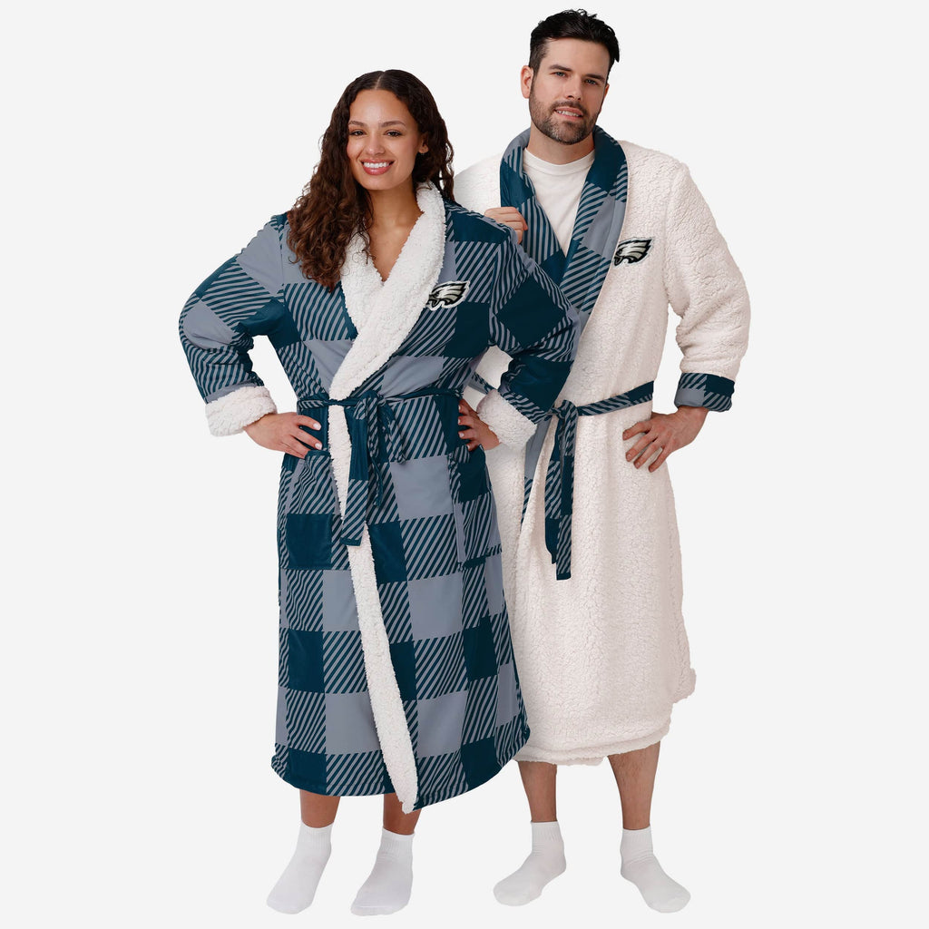 Philadelphia Eagles Lounge Life Reversible Robe FOCO