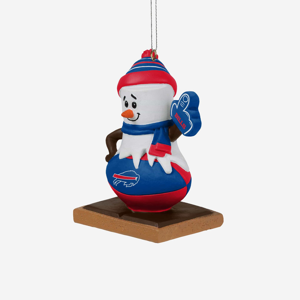 Buffalo Bills Photoprint Santa Ornament FOCO