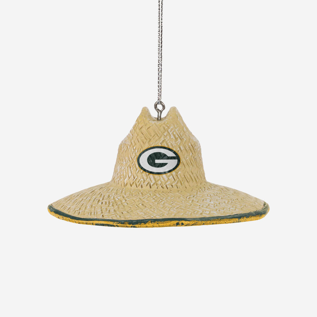 Green Bay Packers Floral Straw Hat FOCO