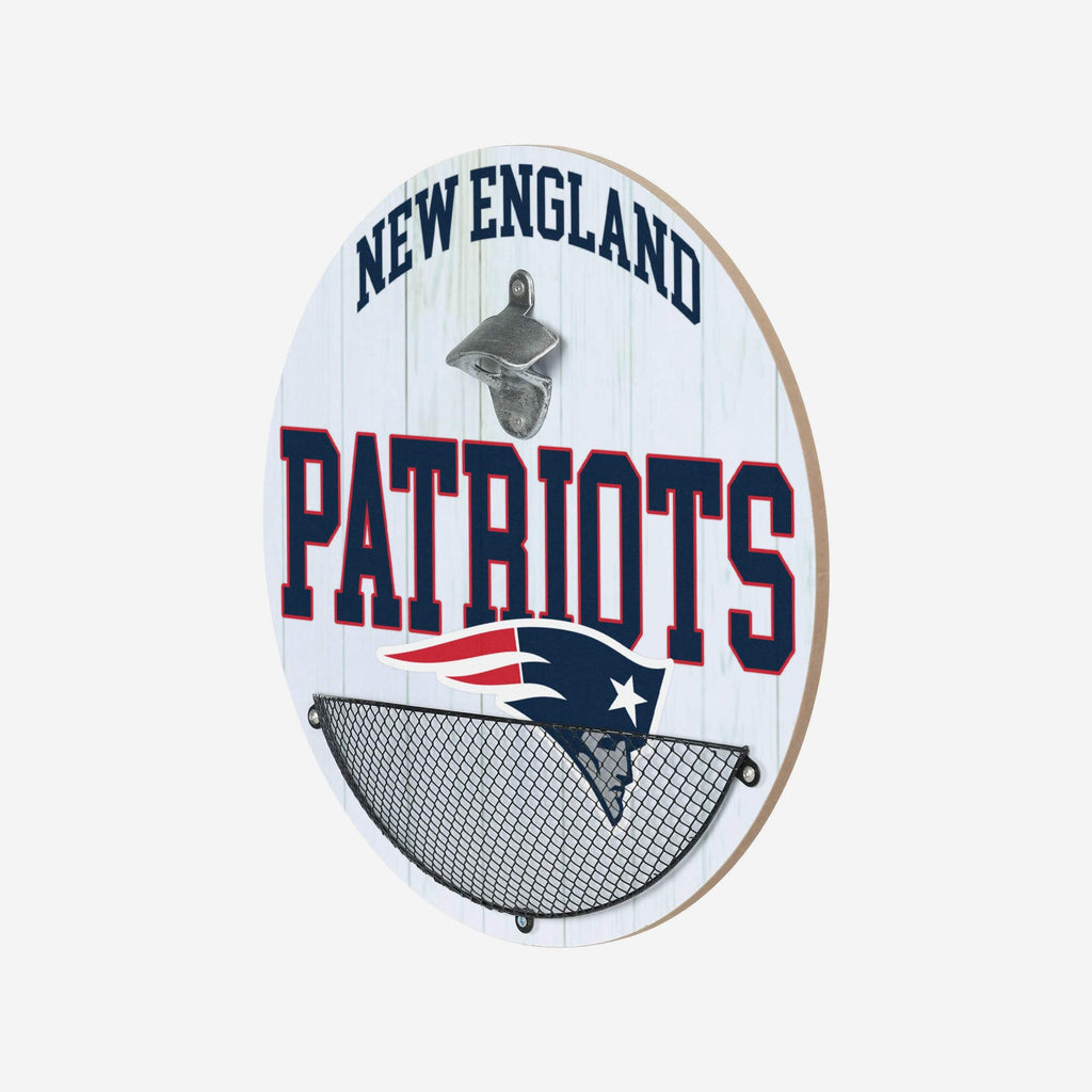 13 New England Patriots Metal Distressed Bottlecap Wall Sign – Limited  Edition FOCO Patriots Sign – Represent the NFL, AFC and Show Your Team  Spirit