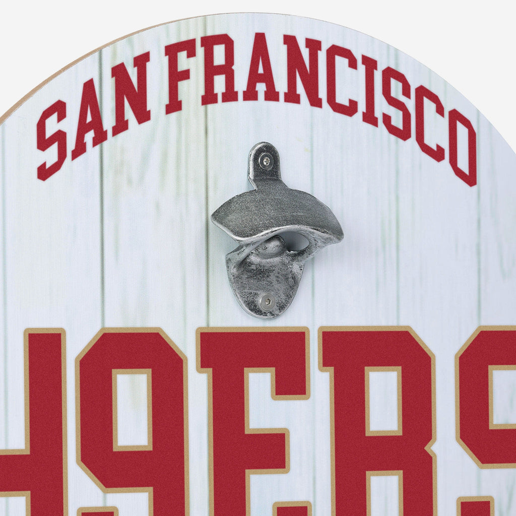 Lids San Francisco 49ers Distressed Bottle Opener