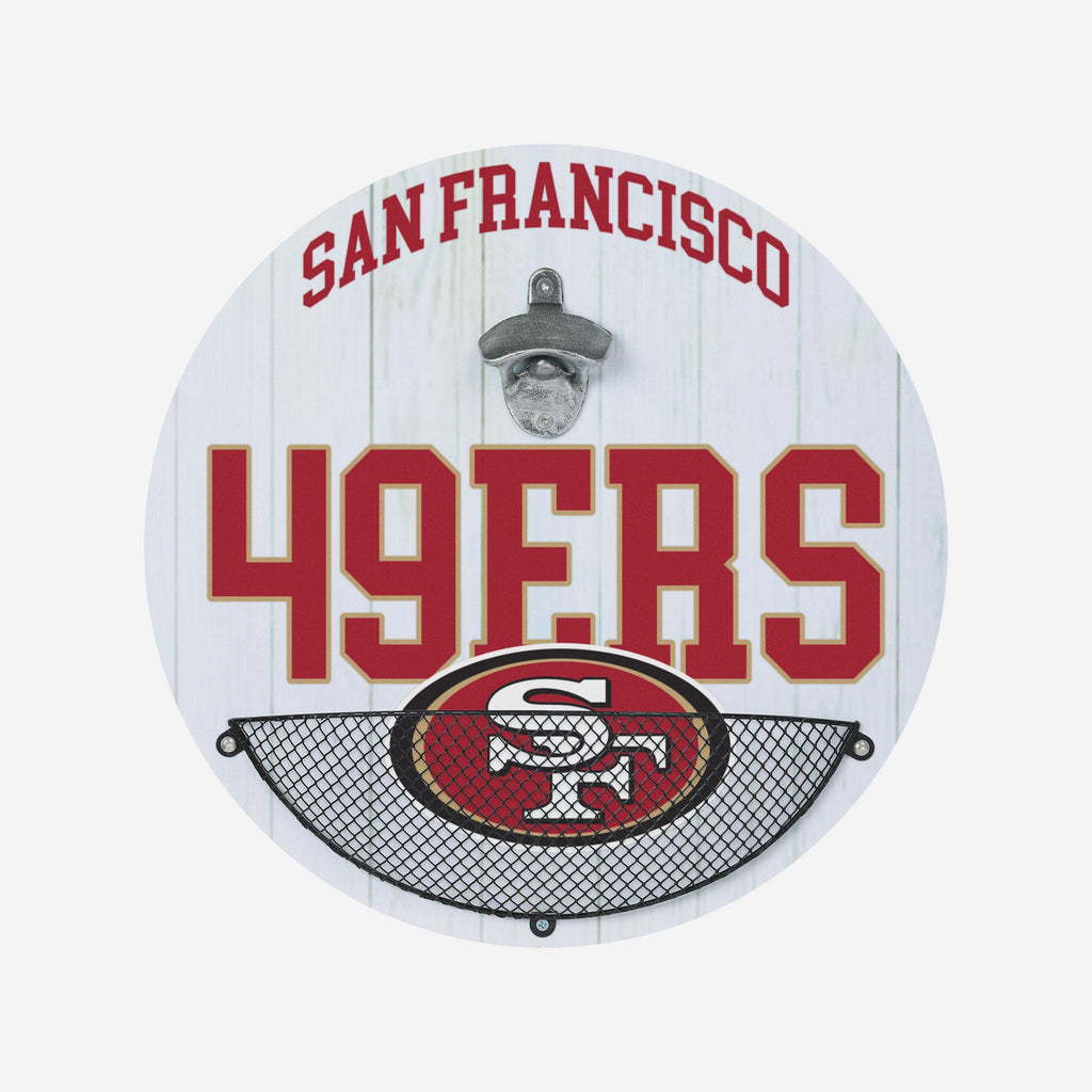 San Francisco 49ers Crest Logo Bottle Coozie