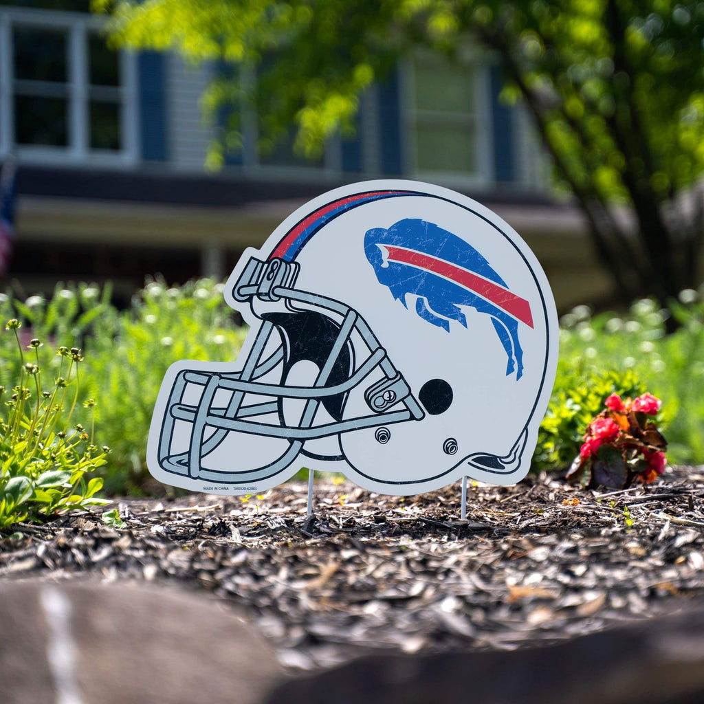 Buffalo Bills Home Field Stake Helmet Sign