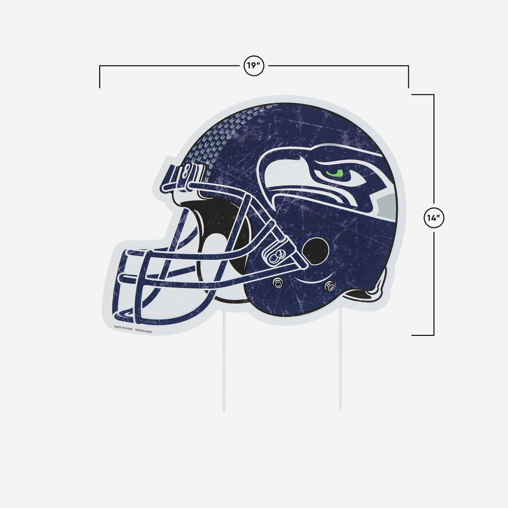Seattle Seahawks Home Field Stake Helmet Sign FOCO