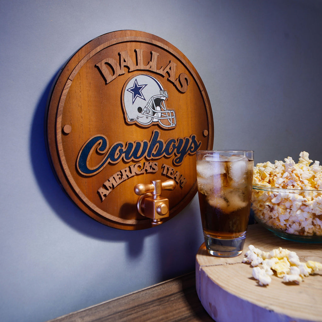 Dallas Cowboys Popcorn Tin