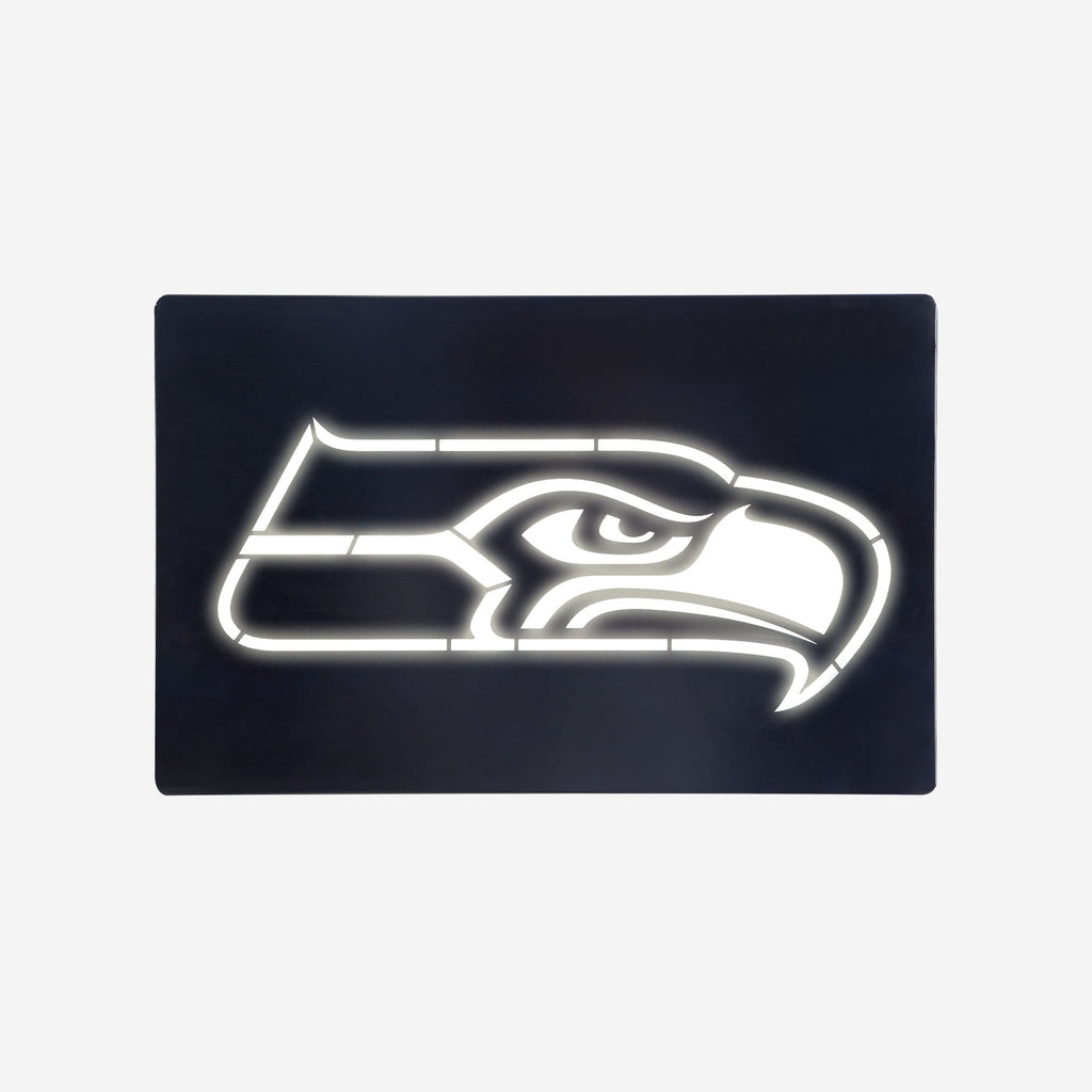 Seattle Seahawks Metal Light Up Logo Sign