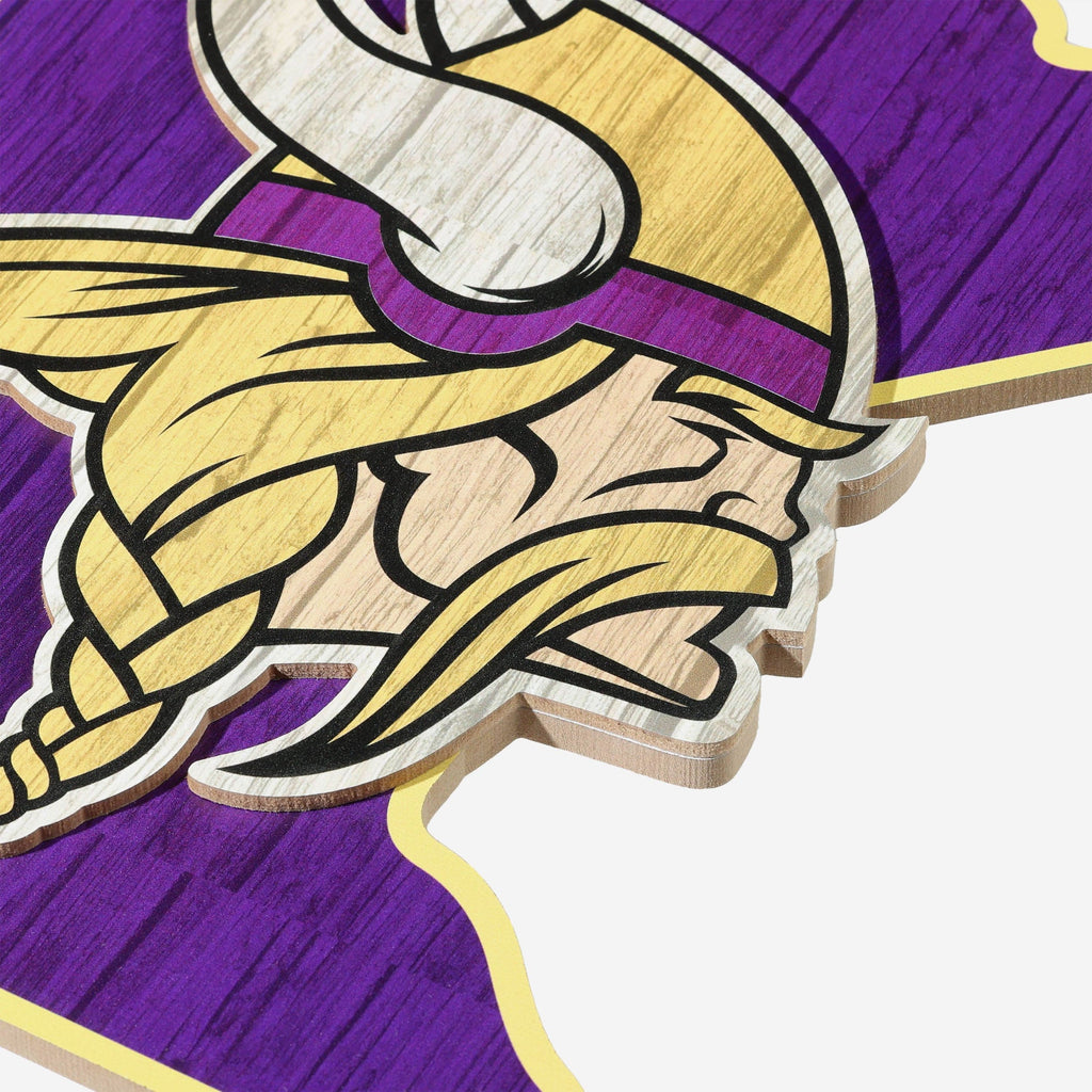 Minnesota Vikings Solid Vertical Flag FOCO