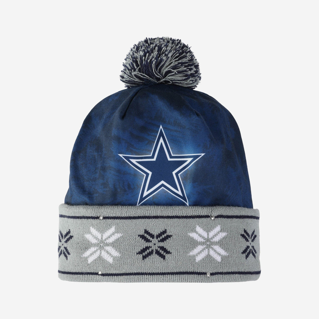 Dallas Cowboys Womens Glitter Knit Light Up Beanie FOCO