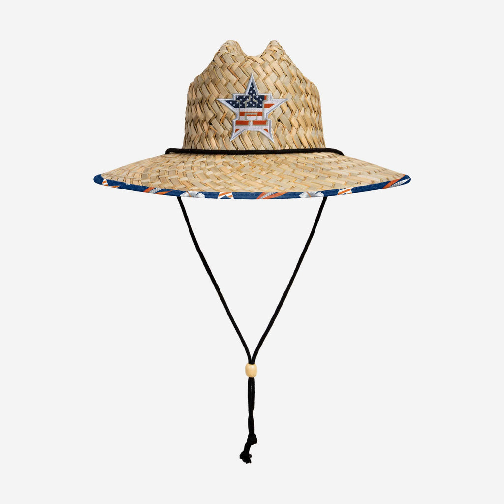 Houston Astros Floral Straw Hat FOCO