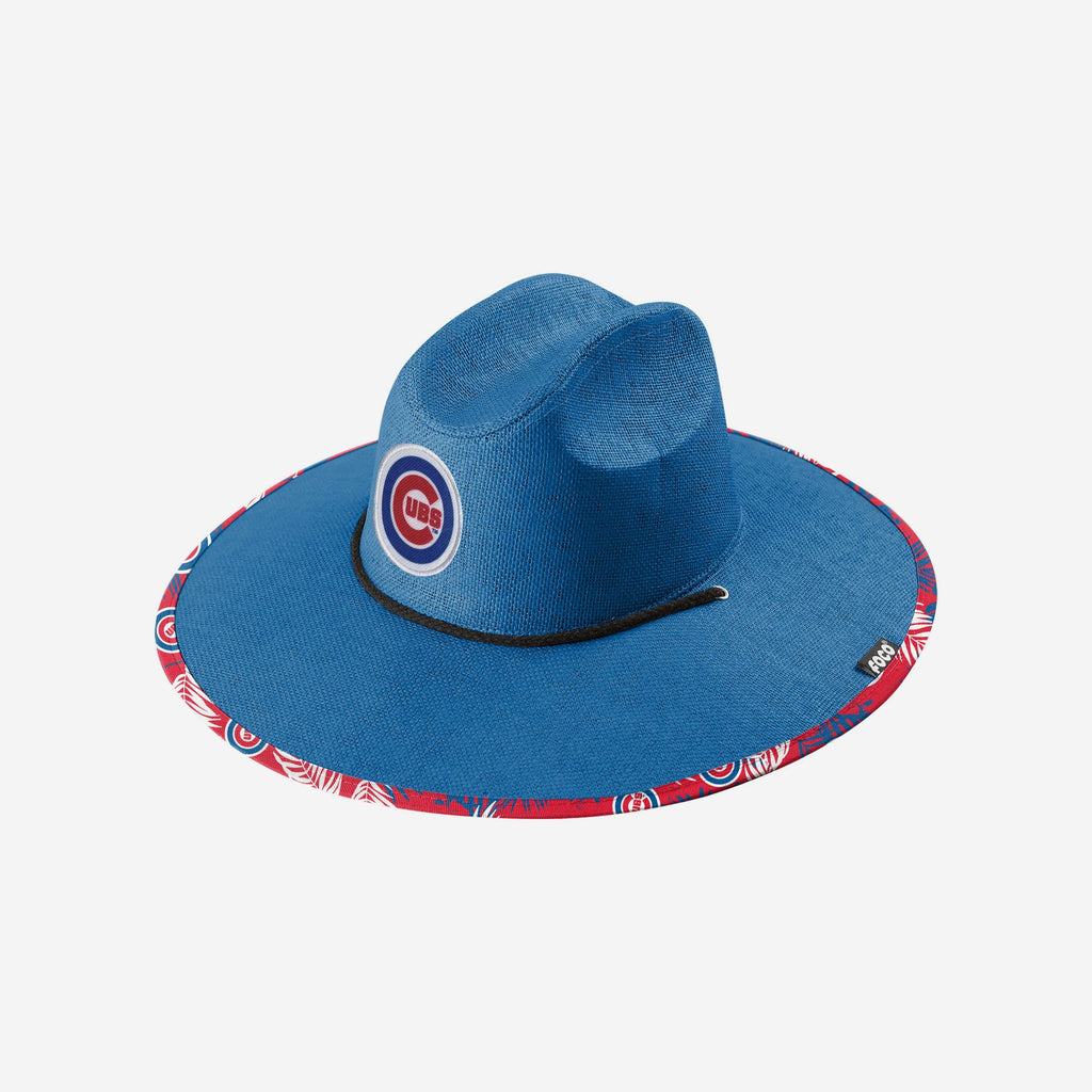 Chicago Cubs MLB Team Color Straw Hat