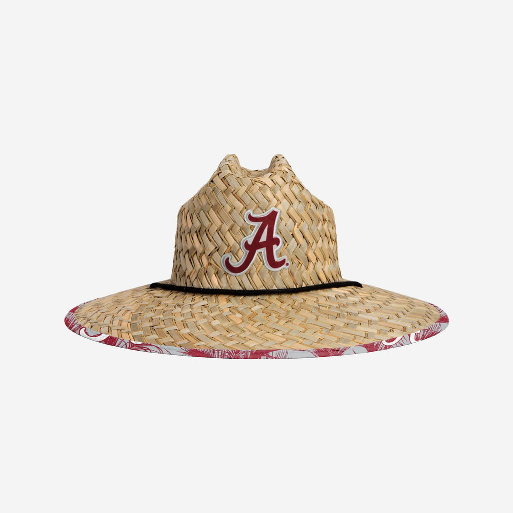 Alabama Crimson Tide Floral Straw Hat FOCO
