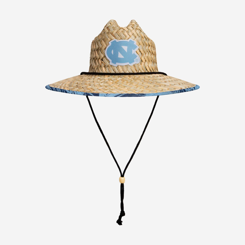 North Carolina Tar Heels NCAA Floral Straw Hat