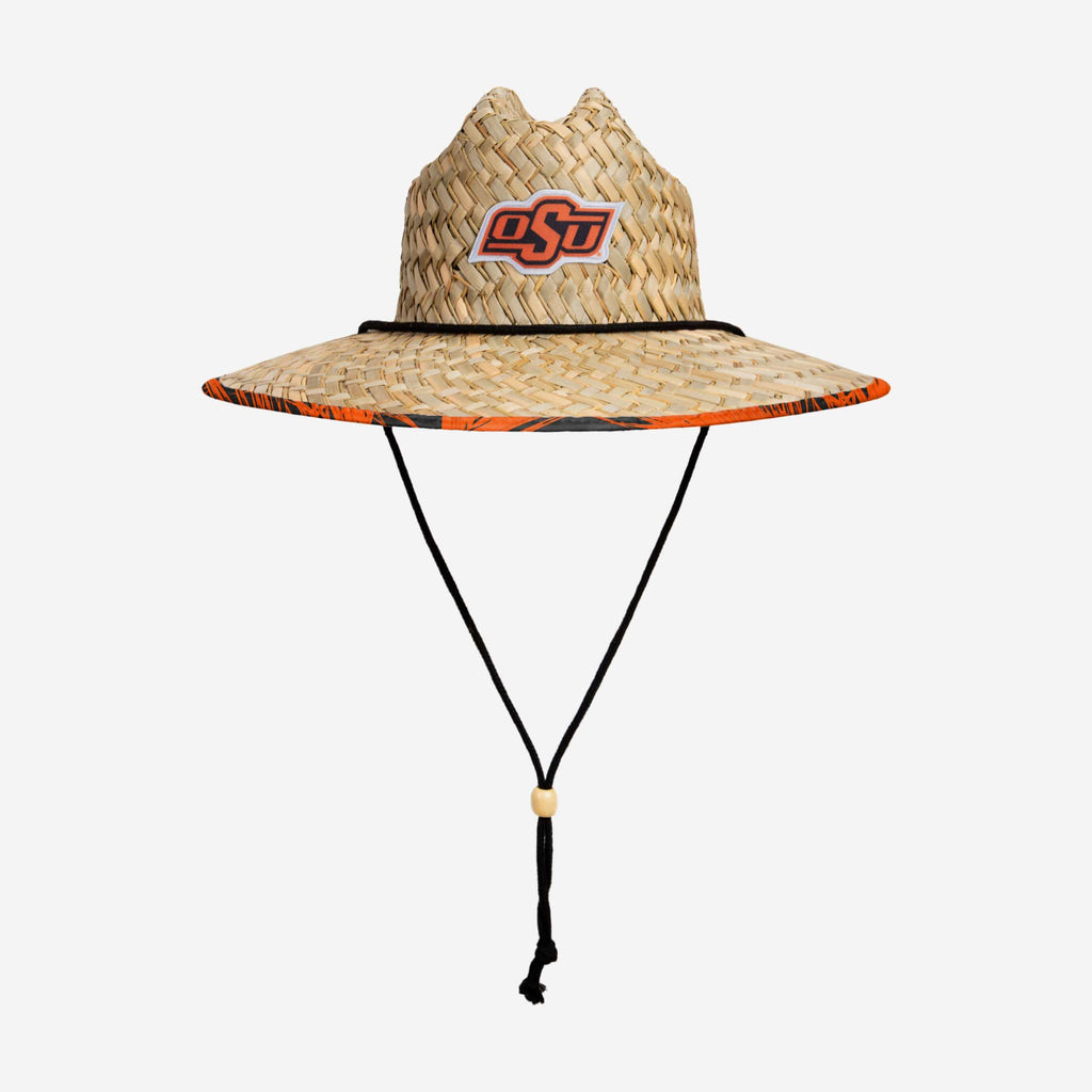 Oklahoma State Cowboys NCAA Womens Floral Straw Hat