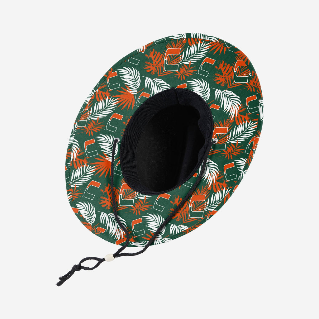 Miami Hurricanes Team Stripe Bucket Hat FOCO