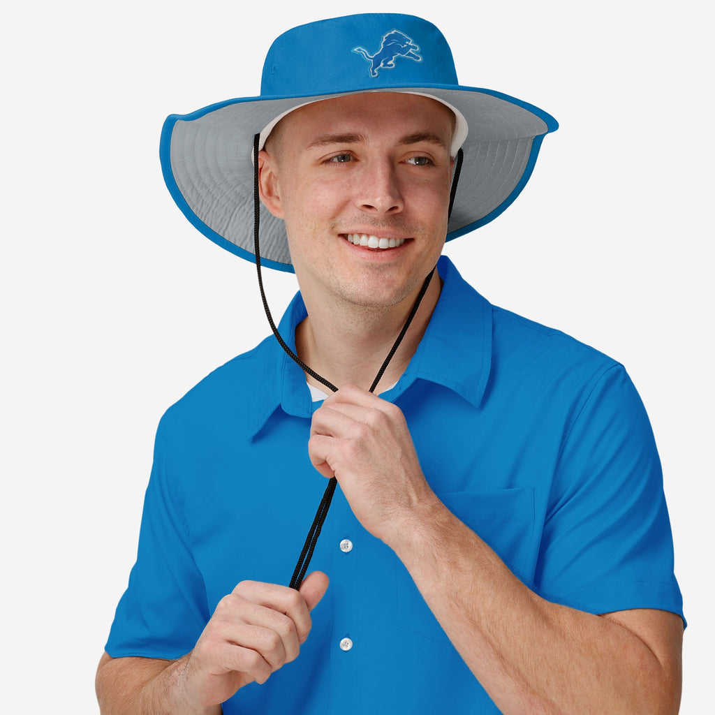 Detroit Lions Cropped Big Logo Hybrid Boonie Hat FOCO