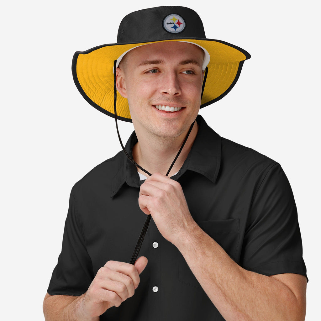 Pittsburgh Steelers Colorblock Boonie Hat FOCO