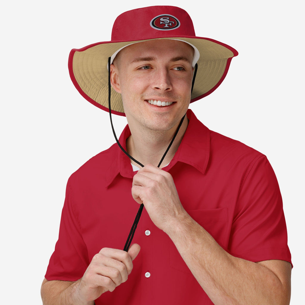 San Francisco 49ers Team Stripe Boonie Hat FOCO