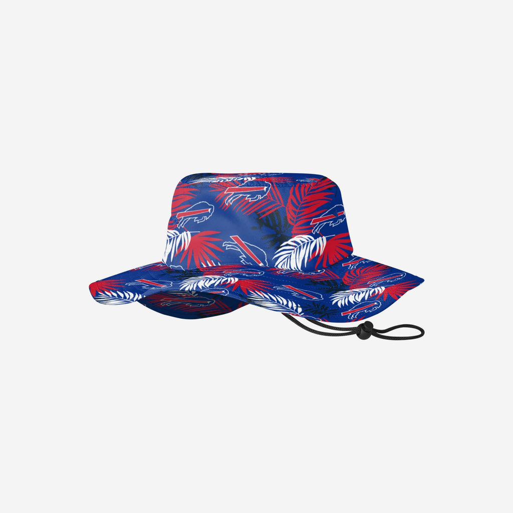 FOCO Buffalo Bills NFL Floral Straw Hat & Buffalo Bills NFL Solid Boonie Hat