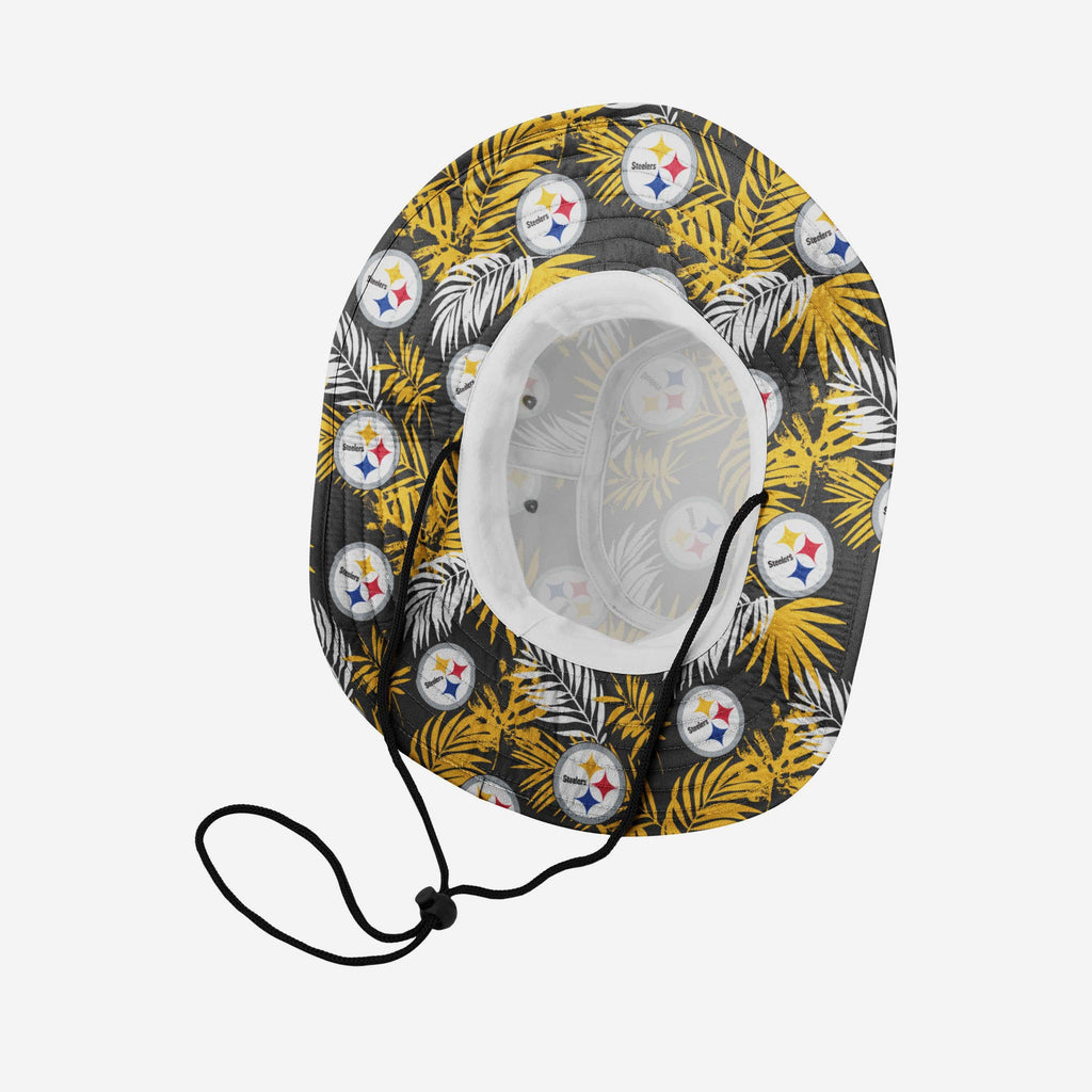 Pittsburgh Steelers Womens White Hybrid Boonie Hat FOCO