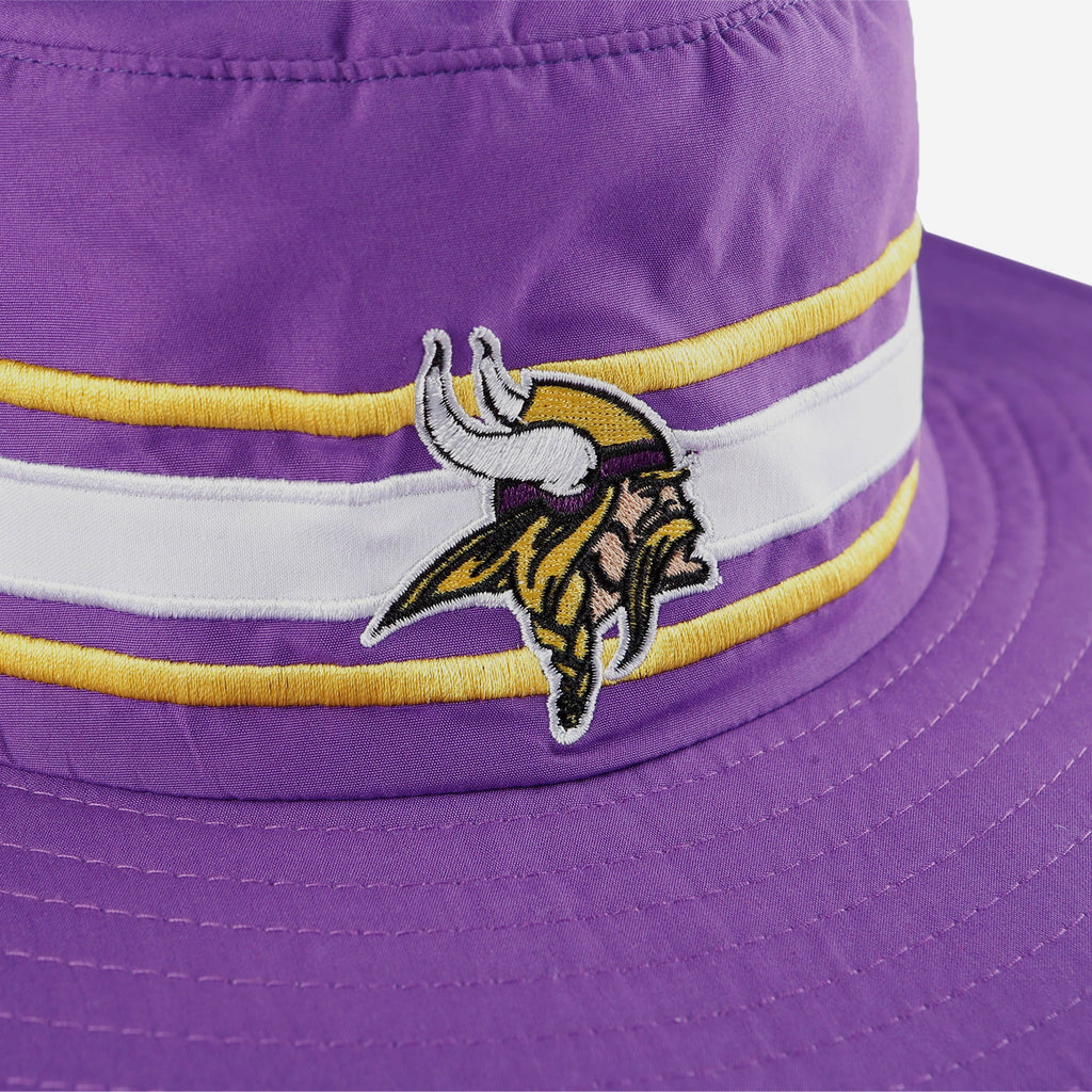 Minnesota Vikings Team Stripe Cowboy Hat