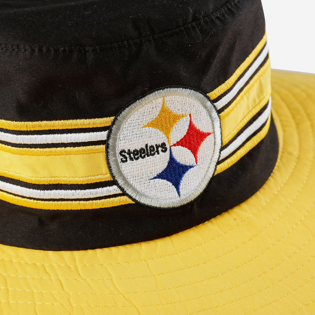 Pittsburgh Steelers Team Stripe Cowboy Hat FOCO