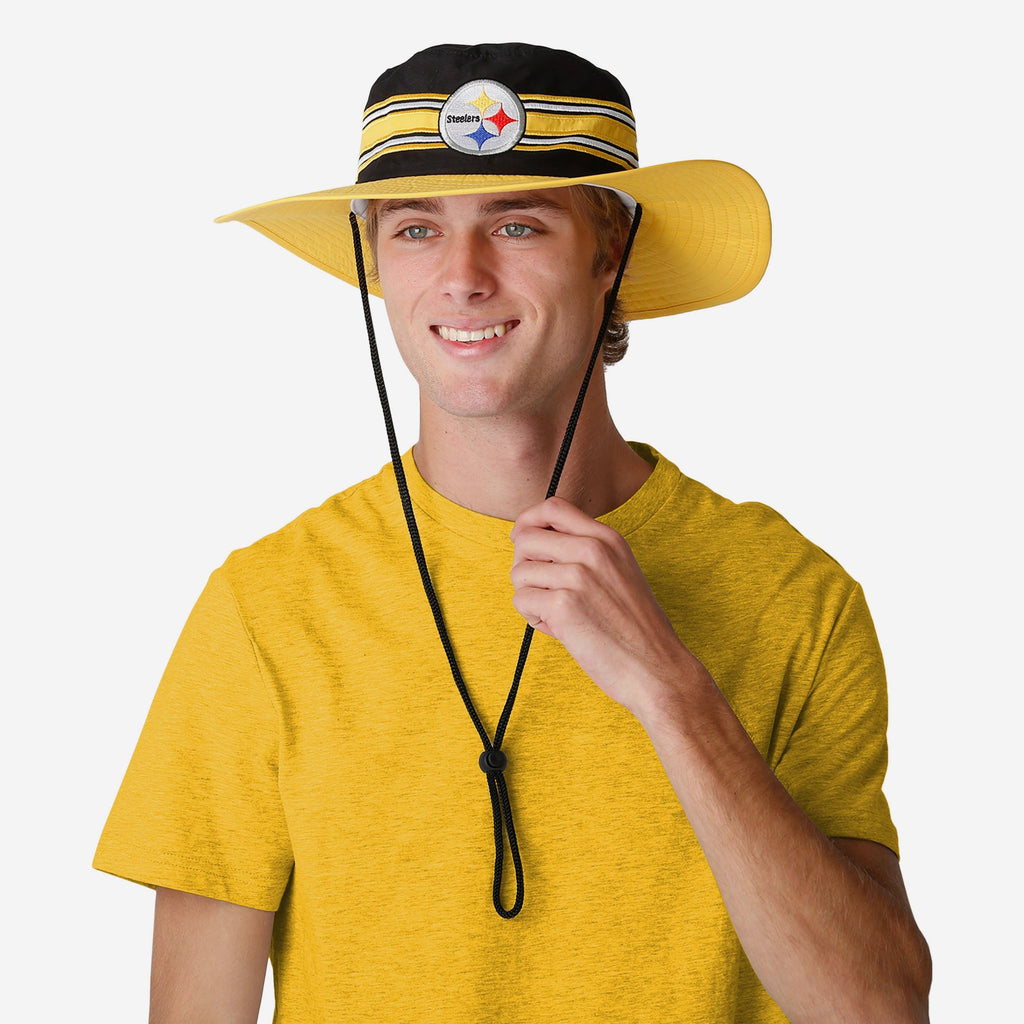 Pittsburgh Steelers NFL Colorblock Boonie Hat