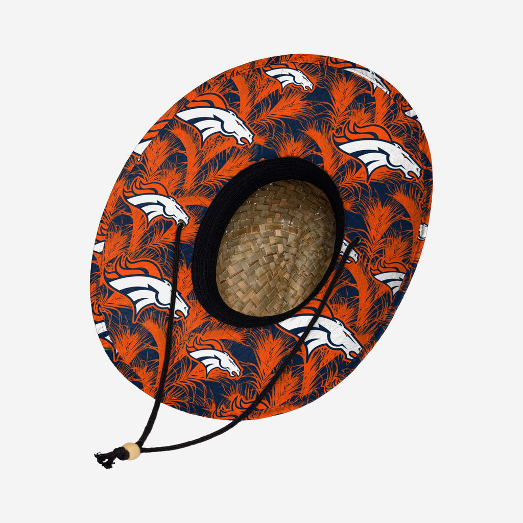 Denver Broncos Floral Straw Hat FOCO