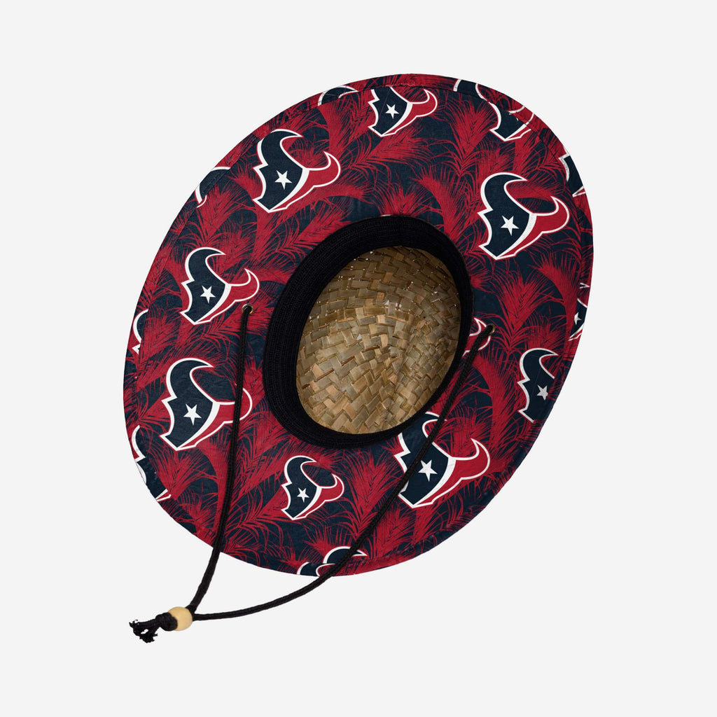 Houston Texans Team Color Straw Hat FOCO