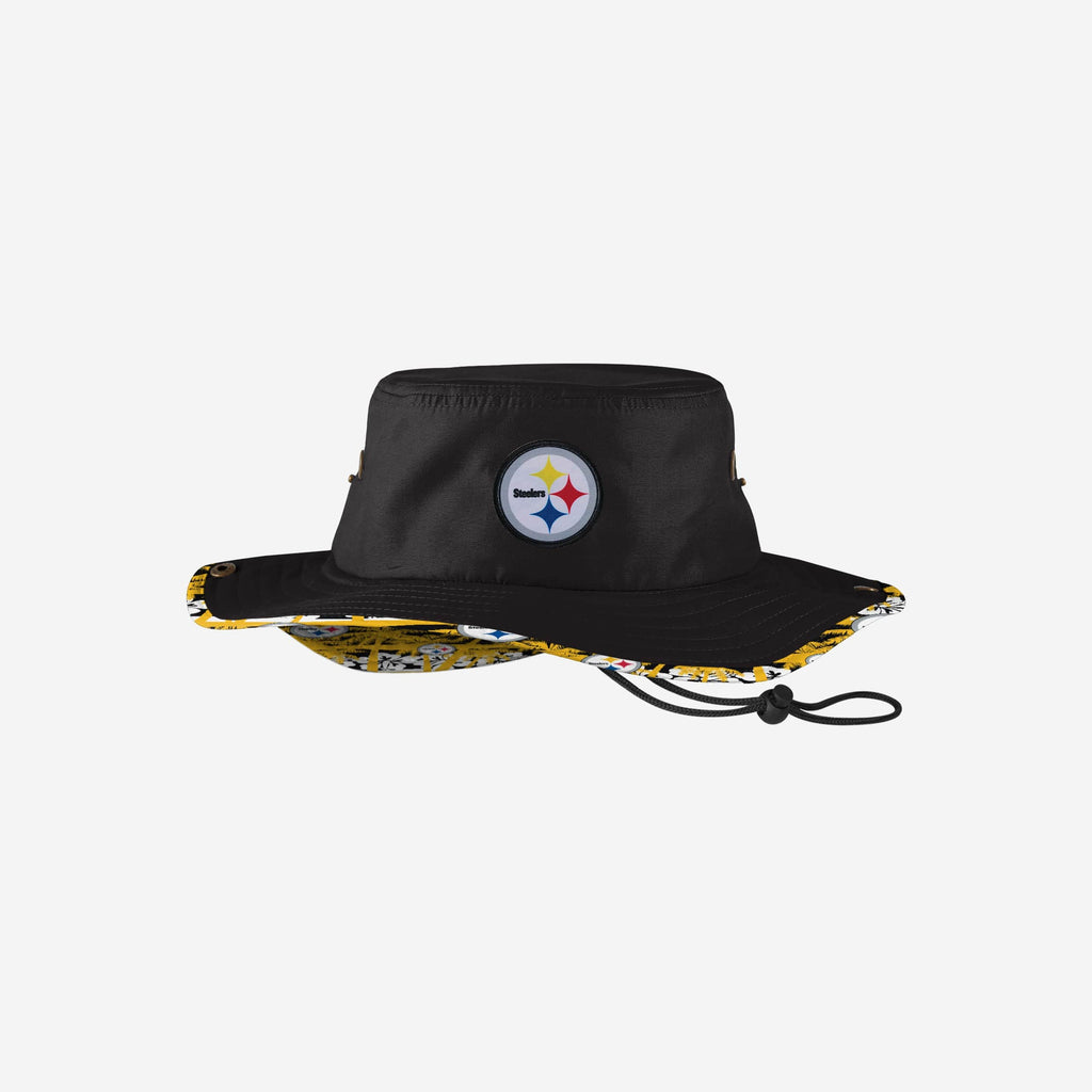 Pittsburgh Steelers Solid Hybrid Boonie Hat