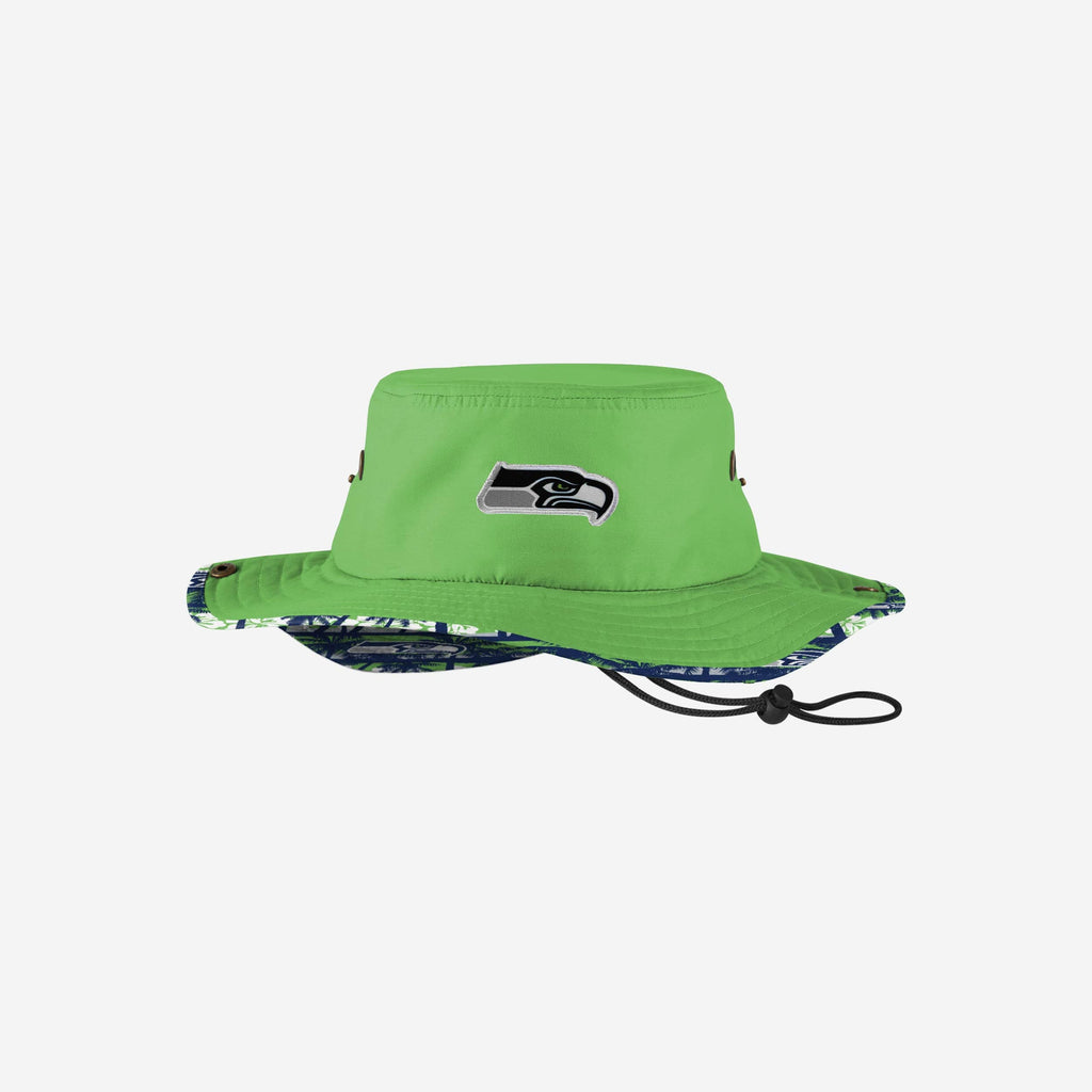 Seattle Seahawks NFL Womens White Hybrid Boonie Hat