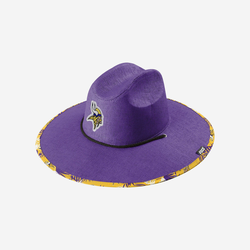 Minnesota Vikings Team Color Straw Hat