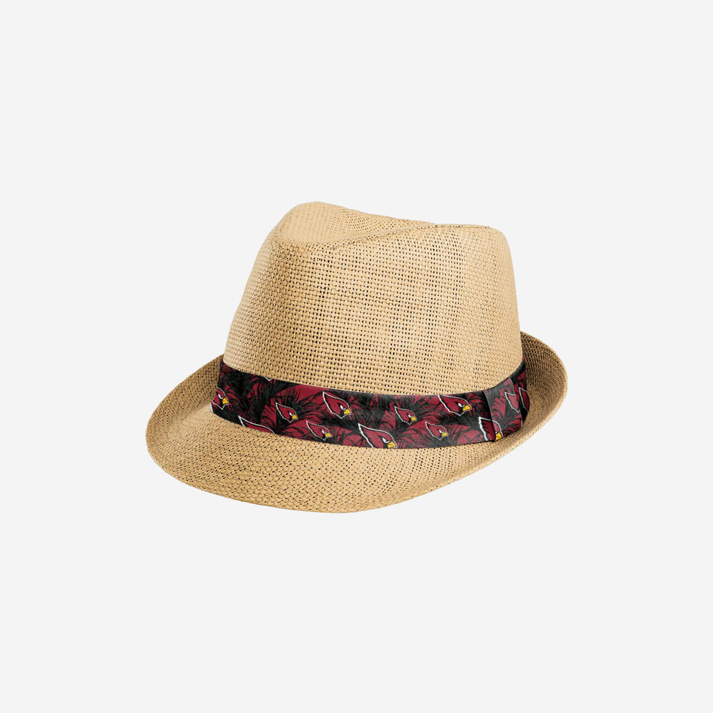 : FOCO Arizona Cardinals NFL Trilby Straw Hat : Sports & Outdoors