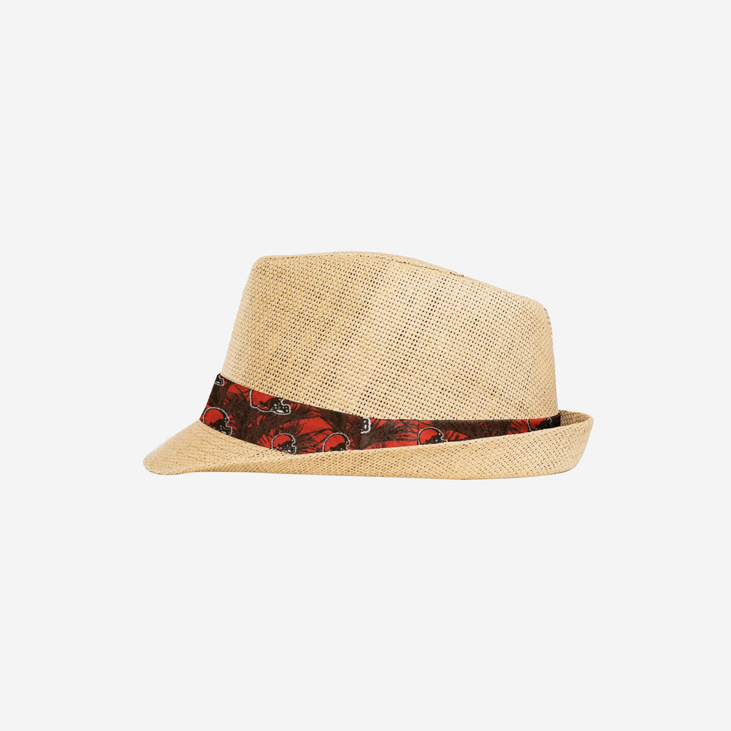 Cleveland Browns Trilby Straw Hat FOCO