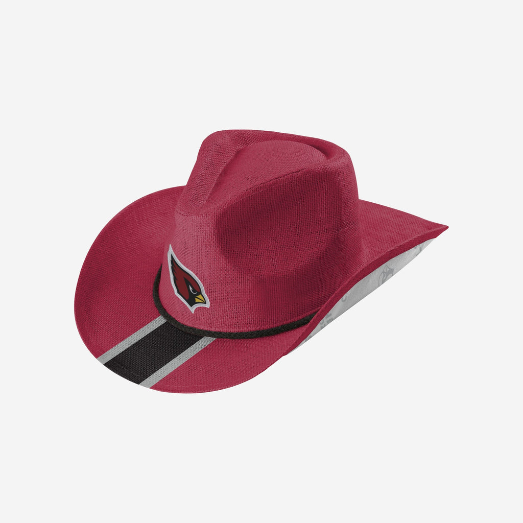 : FOCO Arizona Cardinals NFL Trilby Straw Hat : Sports & Outdoors