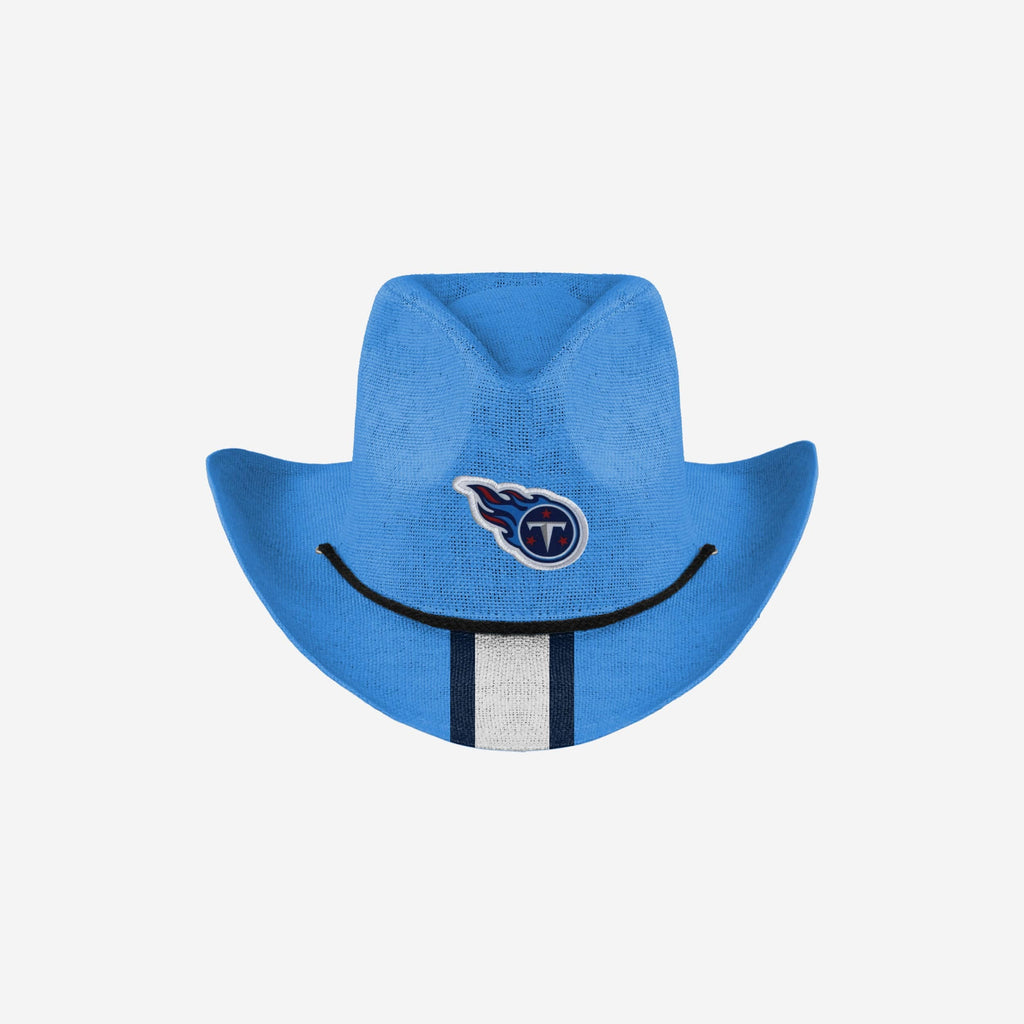 Tennessee Titans Team Stripe Cowboy Hat FOCO