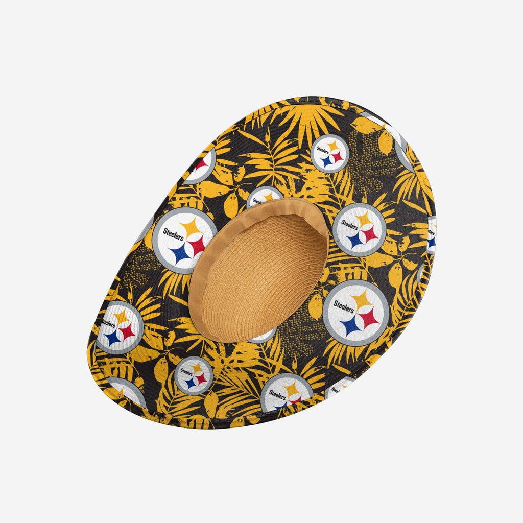 Pittsburgh Steelers Team Color Straw Hat FOCO