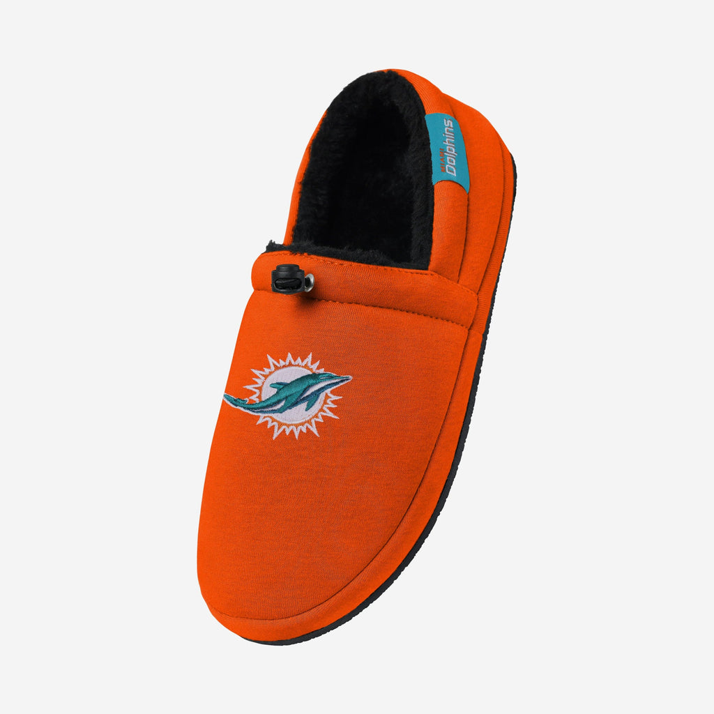 Miami dolphins mens online slippers