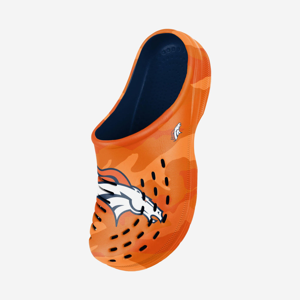 Denver Broncos Let's Go Broncos For Life Clogs Crocs - Growkoc