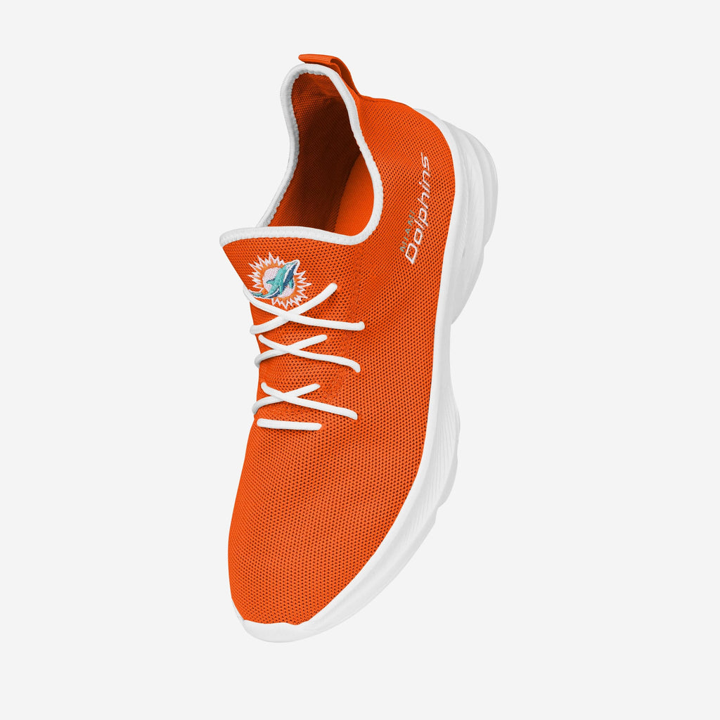 Men's FOCO Miami Dolphins Gradient Sole Knit Sneakers