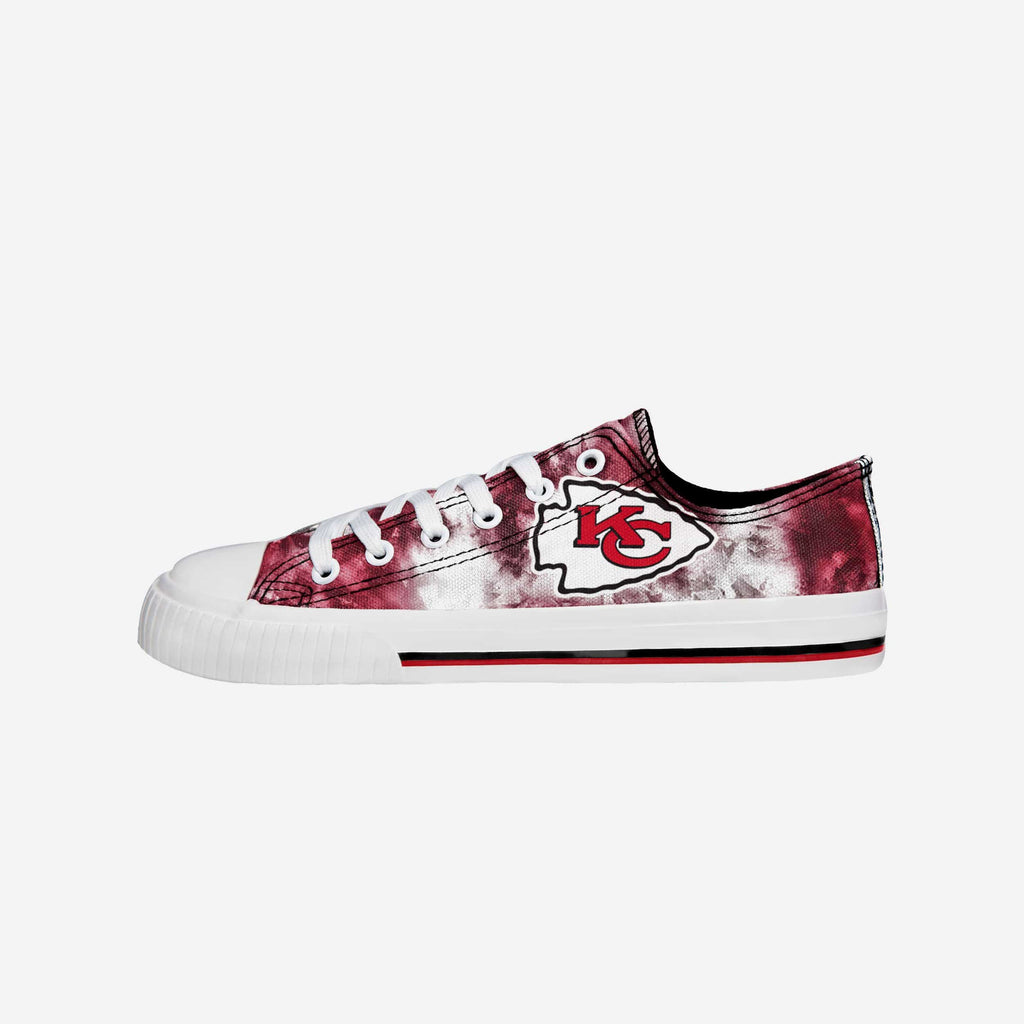 Women's FOCO Kansas City Chiefs Platform Canvas Shoes