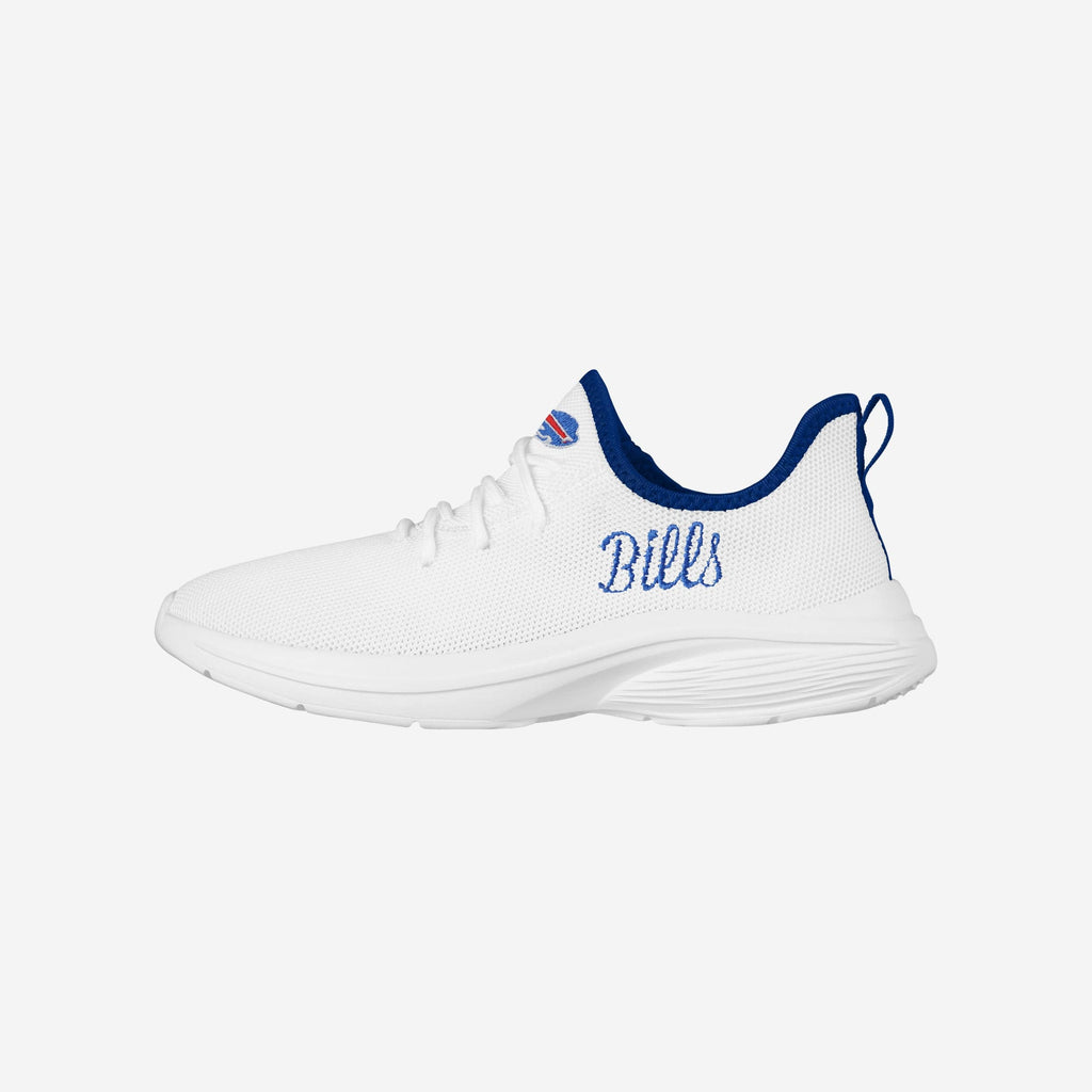 Buffalo Bills Womens Midsole White Sneakers FOCO