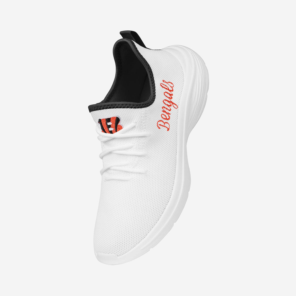 Cincinnati Bengals NFL Womens Midsole White Sneakers